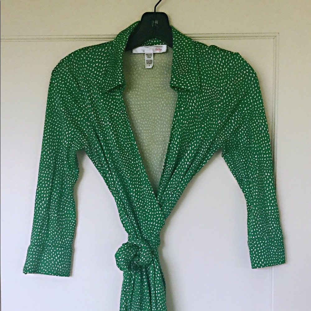 Diane von Furstenberg silk wrap dress